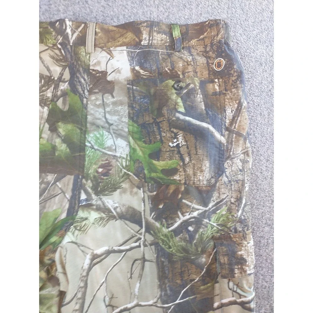 Field & Stream Mens Camo Cargo Hunting Pants No Scent Technology Large